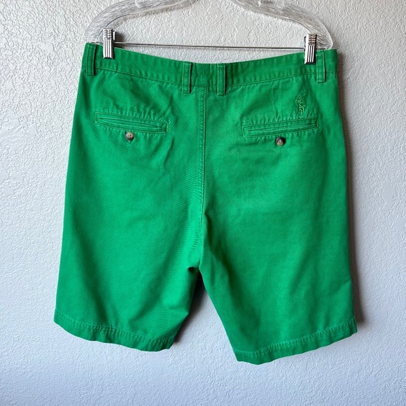 Ralph Lauren 36W classic 10” cotton Bermuda style chino preppy shorts - Picture 3 of 11